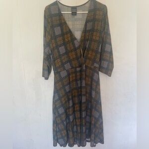 Torrid Outlander Mackenzie tartan plaid dress size 1